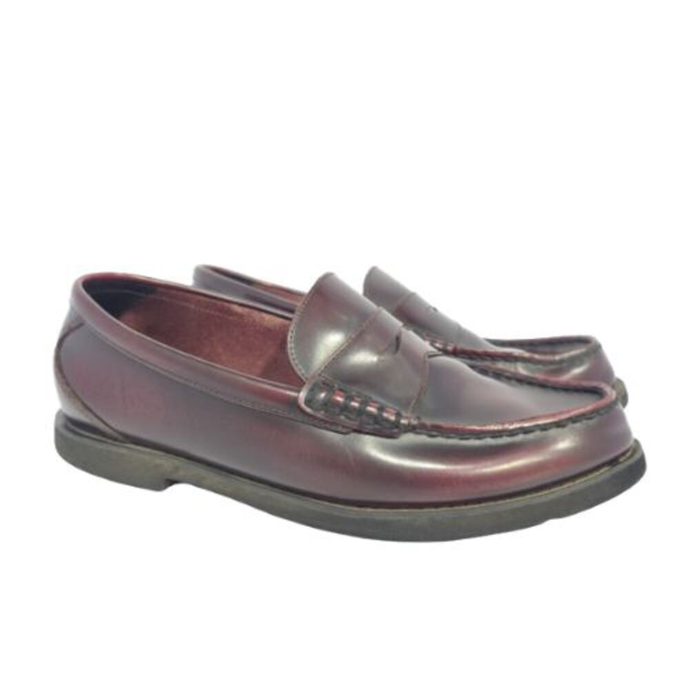Rockport Penny Classic Loafers Burgundy Men's Size 9.5 XW Comfort Shoes K53881